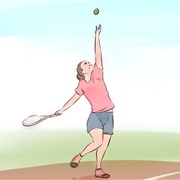 Deliver a Tennis Serve