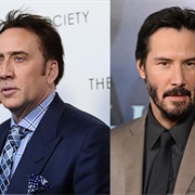 Keanu Reeves and Nicolas Cage (53)
