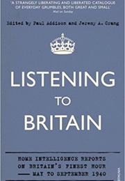 Listening to Britain (Paul Addison)
