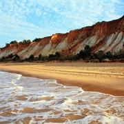 Falesia Beach, Olhos De Agua, Portugal