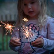 Hold Sparklers