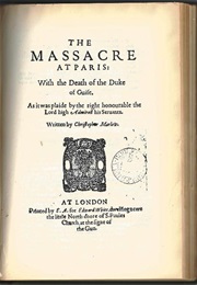 The Massacre at Paris (Christopher Marlowe)