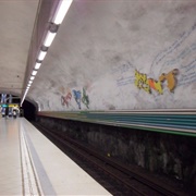 Rissne Station, Stockholm, Sweden