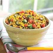 Okra-And-Corn Maque Choux