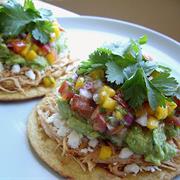 Chicken and Mango Tostadas