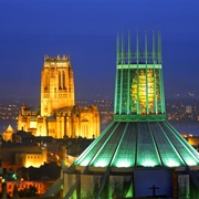Liverpool Cathedral &amp; Liverpool Metropolitan Cathedral