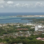 The View of Kāne'ohe Bay After Exiting H-3 Tunnel
