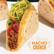 Double Stacked Taco -- Nacho Crunch