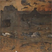 Diptych the Hell and the Flood (By Bosch)