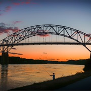 Sagamore Bridge, Cape Cod Canal, MA