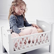 Selfmade Wooden Doll's Bed