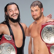 The B-Team WWE Raw Tag Team Champions
