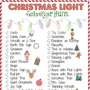 Christmas Scavenger Hunt