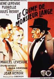 The Crime of Monsieur Lange (Renoir)