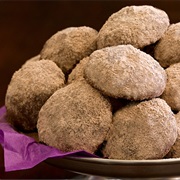 Chocolate Mexican Wedding Cookie