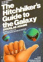 A Book That's Guaranteed to Bring You Joy (Hitchhiker's Guide to the Galaxy - Adams)