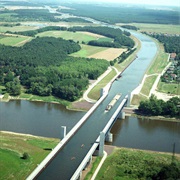 Magdeburg Water Bridge, Germany