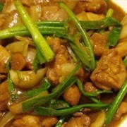 Chicken With Ginger &amp; Spring Onion