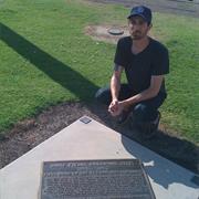 Visited the Lane Field Plaque