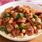 Sausage and Chickpeas