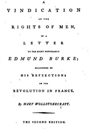 A Vindication of the Rights of Men (Mary Wollstonecraft)