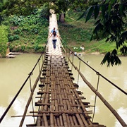 Loboc Hanging Bridge, Bohol, Philippines