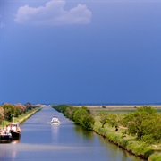 Canal Du Rhône À Sète