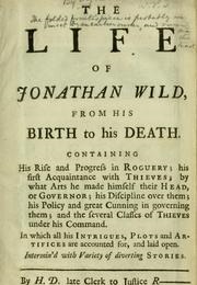 Jonathan Wild (Henry Fielding, Daniel Defoe)