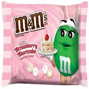 White Strawberry Shortcake M&M's
