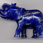 Lapis Lazuli Elephant