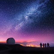 Stargazing on Mauna Kea, Hawaii