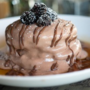 Tiramisu Pancakes at Cafe 21 - San Diego, CA