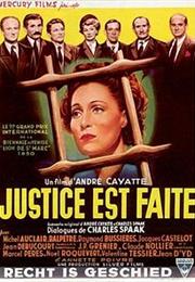 Justice Is Done (André Cayatte)
