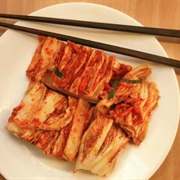 Eat Kimchi in Korea