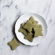 Matcha Butter Cookies