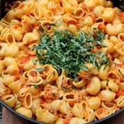Pasta With Tuna-Tomato Sauce