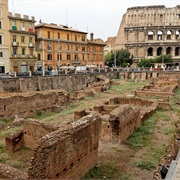 "Ludus Magnus", Roman Training Amphitheatre (Rome, Italy)