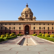The Rashtrapati Bhawan, Delhi
