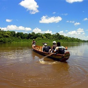 Boating on a River