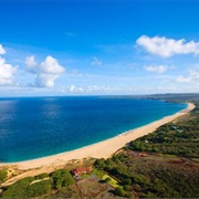Papohaku Beach (Three Mile Beach), Molokai, Hawaii