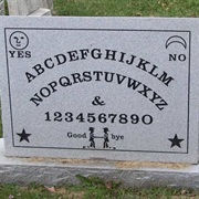 Ouija Board Tombstone