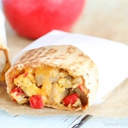 Chicken Apple Breakfast Wrap