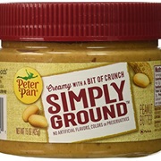 Peter Pan Simply Ground Peanut Butter