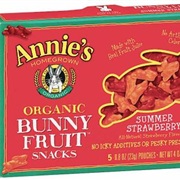 Annie's Homegrown Organic Bunny Fruit Snacks