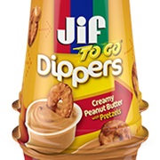 Jif Dippers to Go Peanut Butter With Pretzels