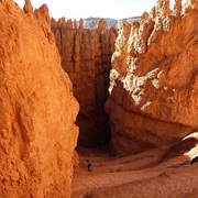 Walking Through the Needles of Brye Canyon, USA