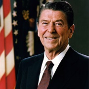 Ronald Reagan, 93,  Pneumonia, Complicated by Alzheimer's Disease