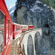 Ride the Glacier Express in Switzerland