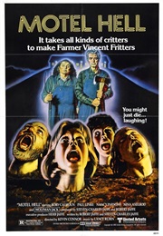 Motel Hell - '"It Takes All Kinds of Critters to Make Farmer Vincent Fritters."' (1980)