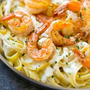 Shrimp Alfredo